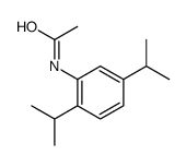 N-[2,5-di(propan-2-yl)phenyl]acetamide结构式