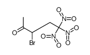 3-bromo-5,5,5-trinitropentan-2-one结构式