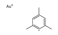 gold(1+),1,3,5-trimethylbenzene-6-ide Structure