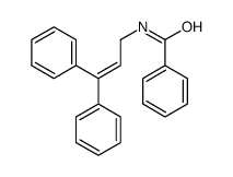 N-(3,3-diphenylprop-2-enyl)benzamide Structure