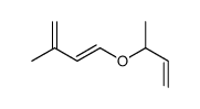 1-but-3-en-2-yloxy-3-methylbuta-1,3-diene结构式