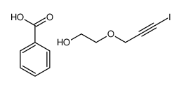 benzoic acid,2-(3-iodoprop-2-ynoxy)ethanol结构式