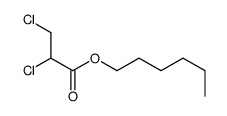hexyl 2,3-dichloropropanoate Structure