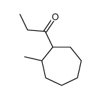 1-(2-methylcycloheptyl)propan-1-one结构式