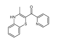 (3-methyl-4H-1,4-benzothiazin-2-yl)-pyridin-2-ylmethanone Structure