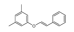 1,3-dimethyl-5-(2-phenylethenoxy)benzene Structure