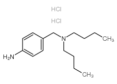 4-amino-n,n-dibutyl-benzenemethanamine dihydrochloride Structure