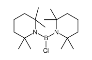 chloro-bis(2,2,6,6-tetramethylpiperidin-1-yl)borane Structure