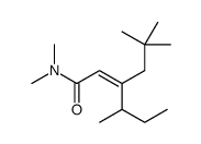 3-butan-2-yl-N,N,5,5-tetramethylhex-2-enamide Structure