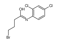 4-bromo-N-(2,4-dichlorophenyl)butanamide结构式