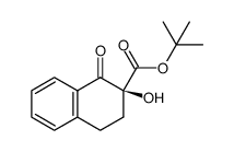 tert‐butyl 2‐hydroxy‐1‐oxo‐1,2,3,4‐tetrahydronaphthalene‐2‐carboxylate结构式