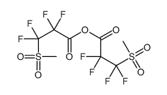 (2,2,3,3-tetrafluoro-3-methylsulfonylpropanoyl) 2,2,3,3-tetrafluoro-3-methylsulfonylpropanoate结构式