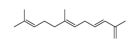 2,7,11-trimethyldodeca-1,3,6,10-tetraene Structure