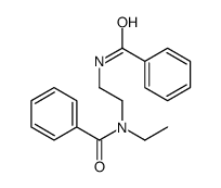 N-[2-[benzoyl(ethyl)amino]ethyl]benzamide结构式