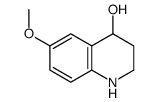 6-methoxy-1,2,3,4-tetrahydroquinolin-4-ol结构式