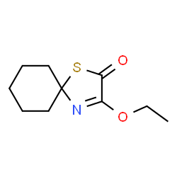 1-Thia-4-azaspiro[4.5]dec-3-en-2-one,3-ethoxy-(9CI)结构式