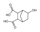 5-hydroxybicyclo[2.2.1]heptane-2,3-dicarboxylic acid结构式