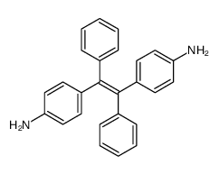 4-[2-(4-aminophenyl)-1,2-diphenylethenyl]aniline Structure