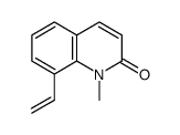 8-ethenyl-1-methyl-2(1H)-quinolinone结构式