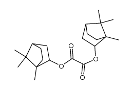 oxalic acid dibornyl ester Structure