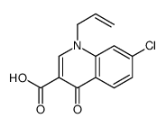 7-chloro-4-oxo-1-prop-2-enylquinoline-3-carboxylic acid Structure