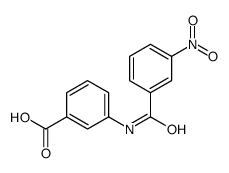 3-[(3-nitrobenzoyl)amino]benzoic acid Structure