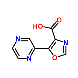 5-(Pyrazin-2-Yl)Oxazole-4-Carboxylic Acid structure