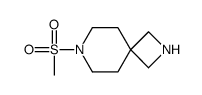 7-methylsulfonyl-2,7-diazaspiro[3.5]nonane Structure