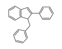 1-benzyl-2-phenyl-1H-indene Structure