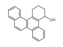 4-hydroxy-1,2,3,4-tetrahydrobenzo[g]chrysene Structure