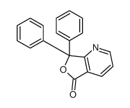 7,7-diphenylfuro[3,4-b]pyridin-5-one结构式