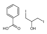 benzoic acid,1,3-diiodopropan-2-ol结构式