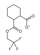 2-(2,2,2-trifluoroethoxycarbonyl)cyclohexane-1-carboxylate Structure