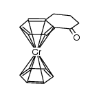 (tetralone)benzenechromium(0) Structure