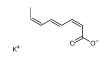 potassium,(2E,4E,6E)-octa-2,4,6-trienoate Structure