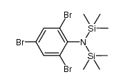 2,4,6-tribromo-N,N-bis(trimethylsilyl)aniline Structure