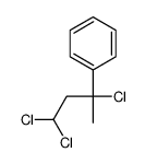 2,4,4-trichlorobutan-2-ylbenzene结构式