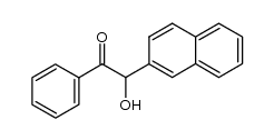 2-hydroxy-2-(naphthalen-2-yl)-1-phenylethanone Structure