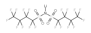 Lithium Bis(nonafluorobutanesulfonyl)imide structure