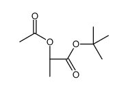 Propanoic acid, 2-(acetyloxy)-, 1,1-dimethylethyl ester, (2S)- picture