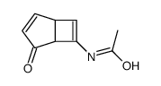 7-acetylaminobicyclo(3.2.0)hepta-3,6-dien-2-one结构式