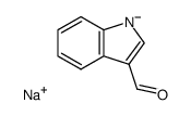 sodium salt of indole-3-carboxaldehyde结构式