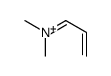 dimethyl(prop-2-enylidene)azanium Structure