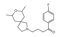 4-(7,9-dimethyl-8-oxa-2-azaspiro[4.5]decan-2-yl)-1-(4-fluorophenyl)butan-1-one结构式