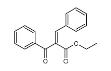 benzylidene benzoylacetate d'ethyle结构式