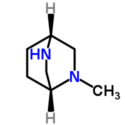 (1R,4R)-2-Methyl-2,5-diazabicyclo[2.2.2]octane Structure