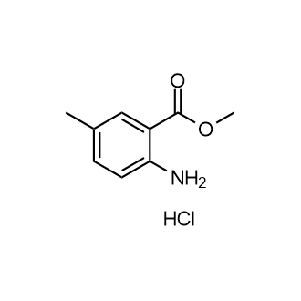 Methyl 2-amino-5-methylbenzoate hydrochloride Structure