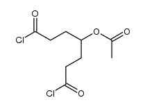 4-acetoxyheptanedioyl dichloride Structure