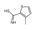 2-Thiophenecarbothioamide,3-methyl-(9CI) structure