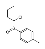 1-(1-chlorobutylsulfinyl)-4-methylbenzene Structure